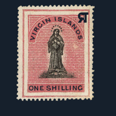 Virgin Islands 1st Stamp Design